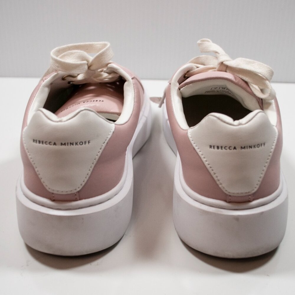 Rebecca Minkoff Pink and White Sneakers - Picture 4 of 5